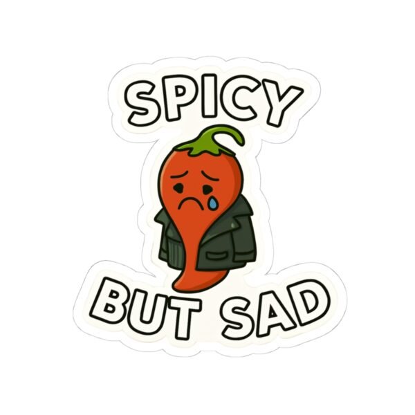 Spicy But Sad Sticker - Image 3