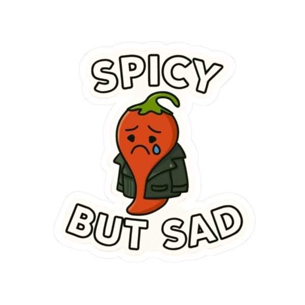 Spicy But Sad Sticker - Image 5