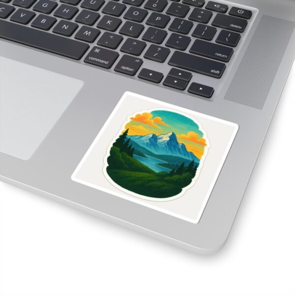 Mountain Vibes Sticker - Image 3