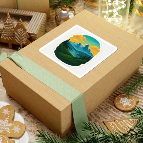 Mountain Vibes Sticker - Image 2