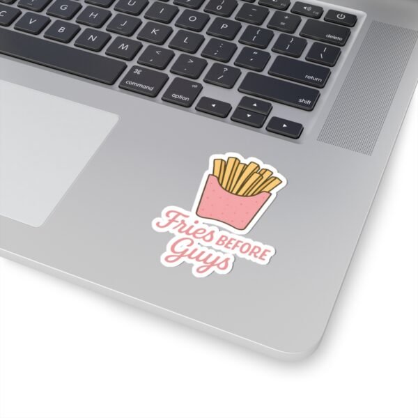 Fries Before Guys Sticker - Image 2