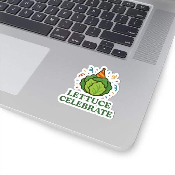 Lettuce Celebrate Sticker - Image 2