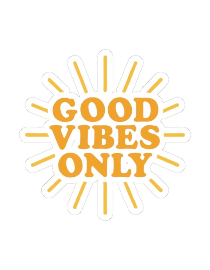Good Vibes Only Sticker