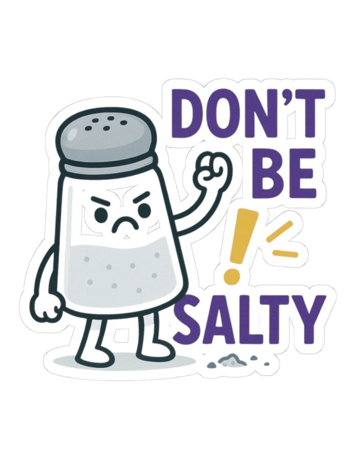 Dont Be Salty Sticker