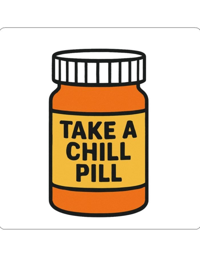 Take A Chill Pill Sticker
