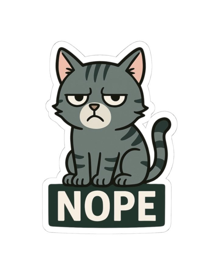 Nope Cat