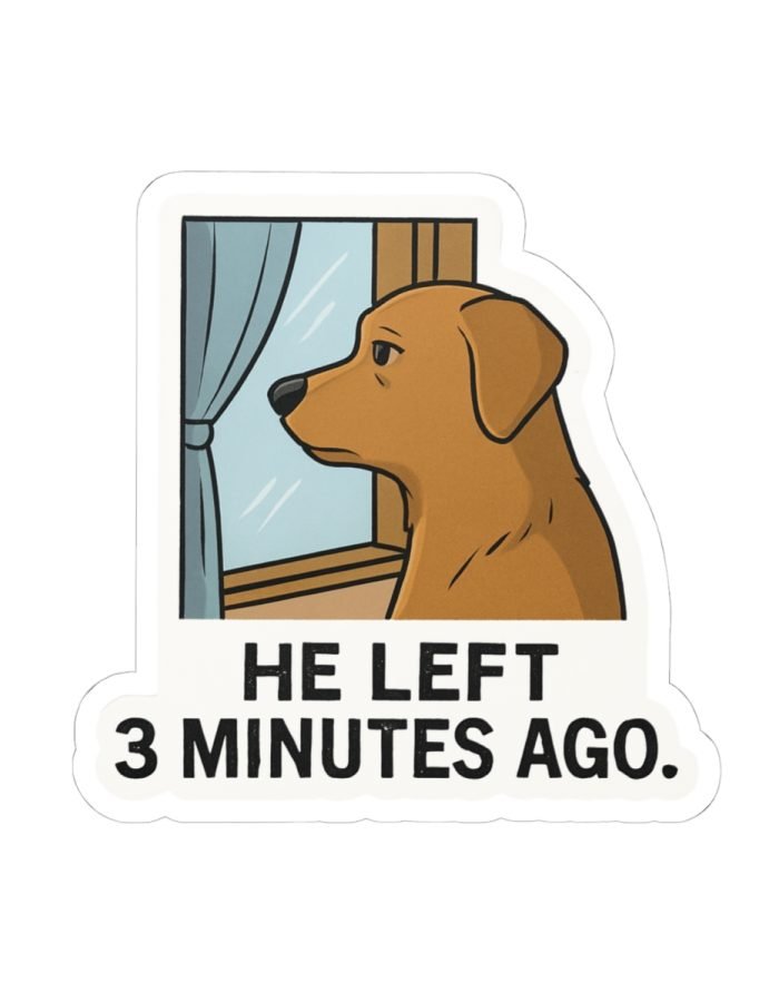 He Left 3 Minutes Ago